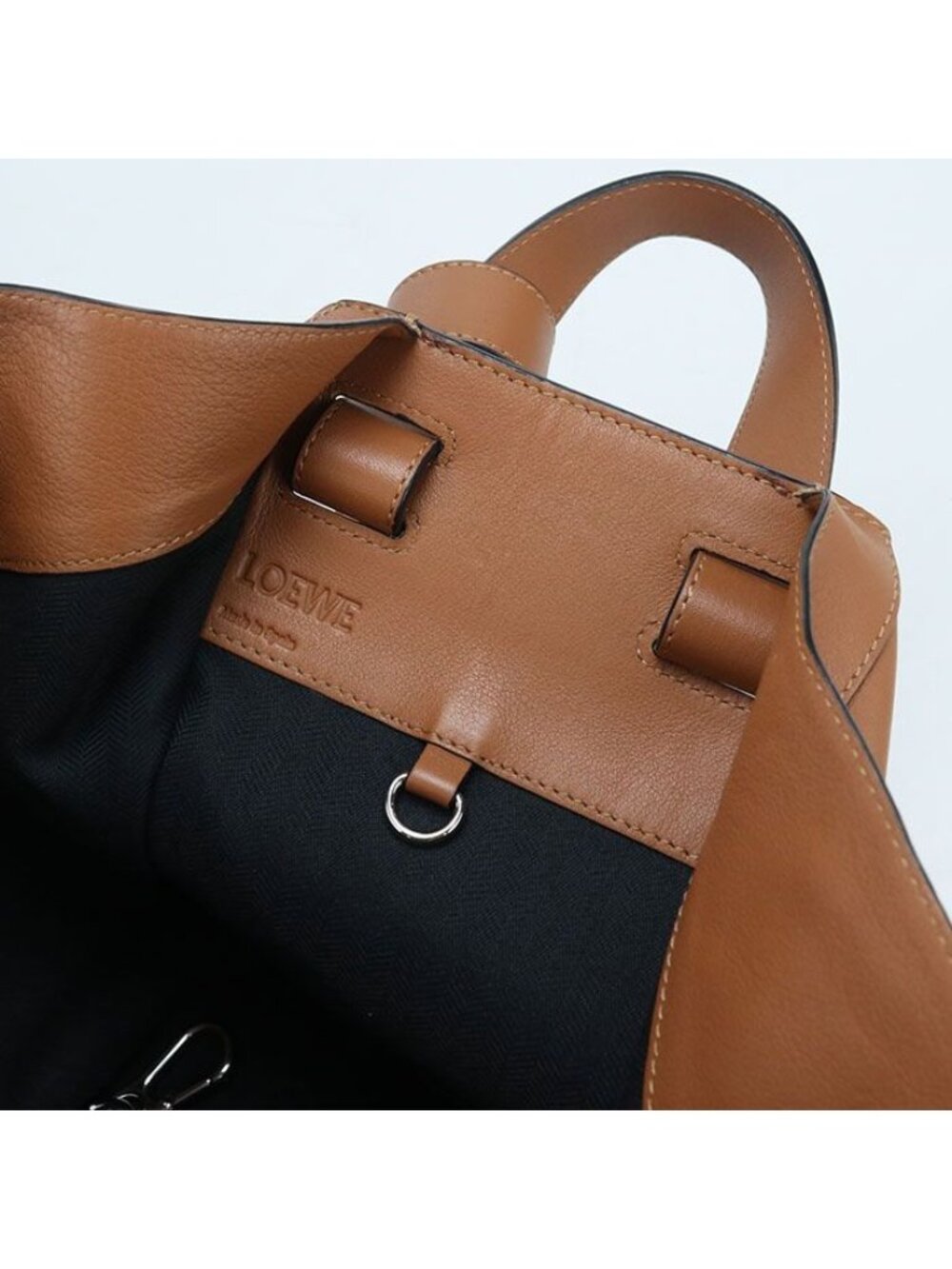 Loewe 2-Way Hammock Handbag Leather - Picture 4 of 7